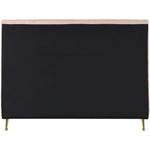 Zara Velvet Upholstered King Bed (3 Boxes) in Pink