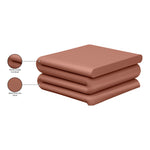 Roland Iron Coffee Table in Terracotta