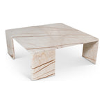 Livorno Marble Coffee Table in Beige