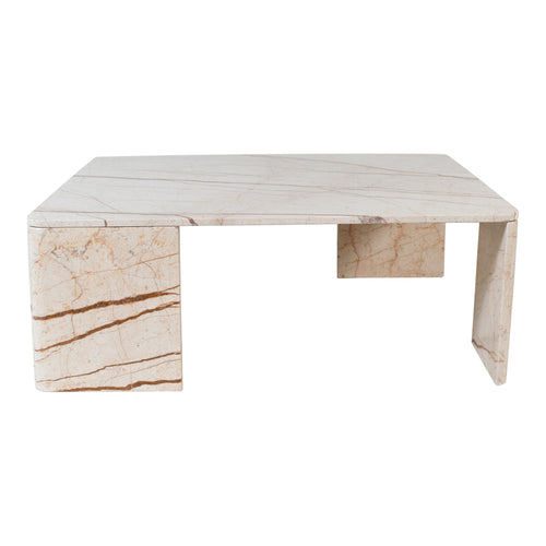 Livorno Marble Coffee Table in Beige