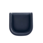 Louvre Metal Upholstered Barstool in Black