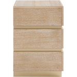 Zaylan Oak Veneer Nightstand in Natural