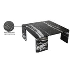 Livorno Marble Coffee Table in Black
