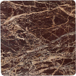 Livorno Marble Coffee Table in Burgundy