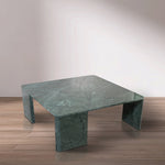 Livorno Marble Coffee Table in Green