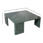 Livorno Marble Coffee Table in Green