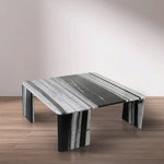 Livorno Marble Coffee Table in Panda