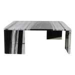 Livorno Marble Coffee Table in Panda