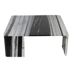 Livorno Marble Coffee Table in Panda