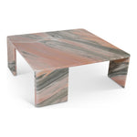 Livorno Marble Coffee Table in Pink