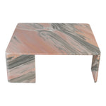 Livorno Marble Coffee Table in Pink