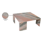 Livorno Marble Coffee Table in Pink