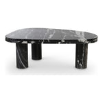 Messina Marble Coffee Table in Black