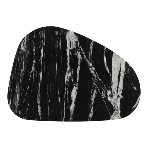 Messina Marble Coffee Table in Black