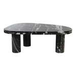 Messina Marble Coffee Table in Black