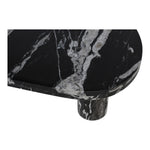 Messina Marble Coffee Table in Black