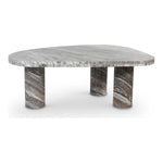 Messina Marble Coffee Table in Brown
