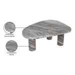 Messina Marble Coffee Table in Brown