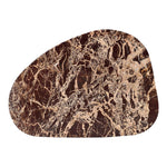 Messina Marble Coffee Table in Burgundy