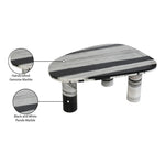 Messina Marble Coffee Table in Panda