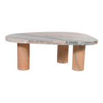 Messina Marble Coffee Table in Pink