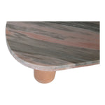 Messina Marble Coffee Table in Pink
