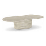 Branna Concrete Indoor/Outdoor Coffee Table in Beige
