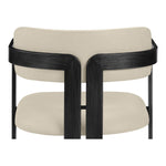 Aurum Vegan Leather Upholstered Dining Chair in Beige