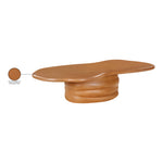 Branna Concrete Indoor/Outdoor Coffee Table in Terracotta