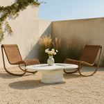 Branna Concrete Indoor/Outdoor Coffee Table in Terrazzo