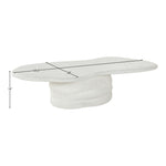 Branna Concrete Indoor/Outdoor Coffee Table in Terrazzo