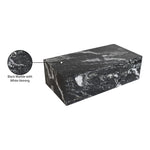 Bolzano Marble Coffee Table in Black