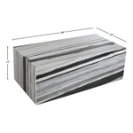 Bolzano Marble Coffee Table in Black