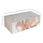 Bolzano Marble Coffee Table in Cream