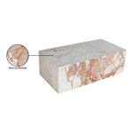 Bolzano Marble Coffee Table in Cream