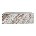 Bolzano Marble Coffee Table in Brown