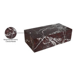 Bolzano Marble Coffee Table in Red