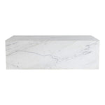 Bolzano Marble Coffee Table in White