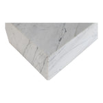 Bolzano Marble Coffee Table in White