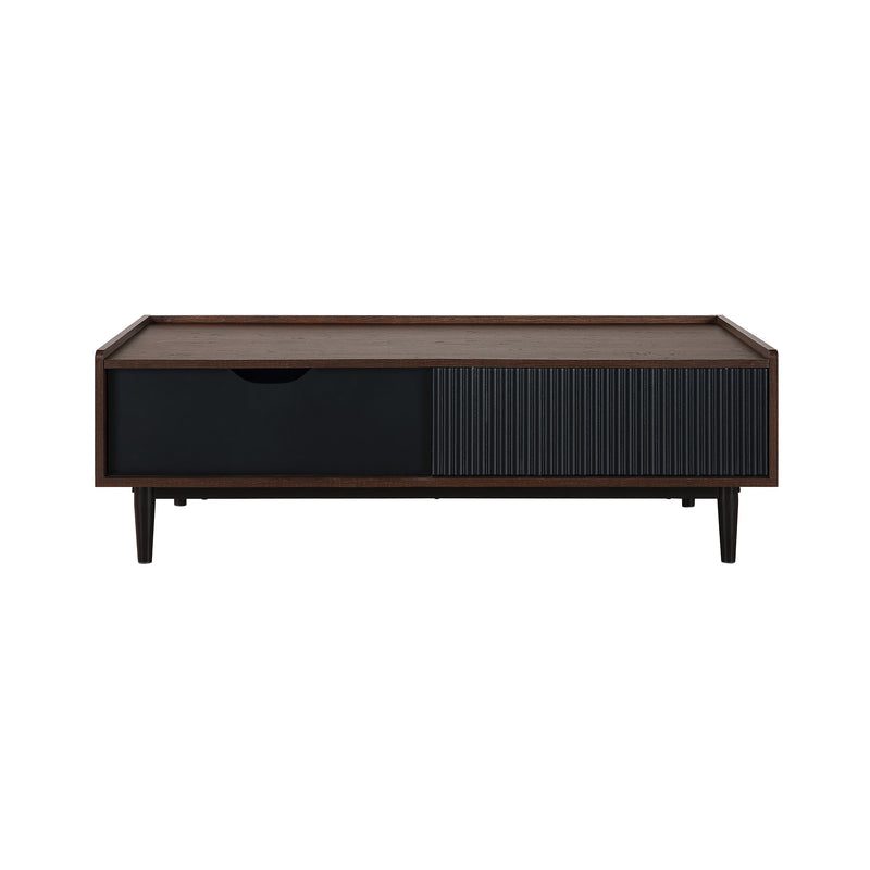 Duane 47" Coffee Table in Black