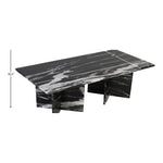 Verona Marble Coffee Table in Black