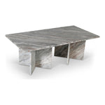 Verona Marble Coffee Table in Brown