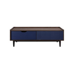 Duane 47" Coffee Table in Navy Blue