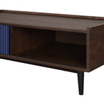 Duane 47" Coffee Table in Navy Blue