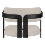 Aurum Vegan Leather Upholstered Dining Chair in Taupe