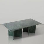 Verona Marble Coffee Table in Green