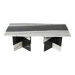 Verona Marble Coffee Table in Panda