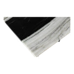 Verona Marble Coffee Table in Panda