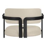 Aurum Vegan Leather Upholstered Counter Stool in Beige