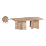 Verona Marble Coffee Table in Natural